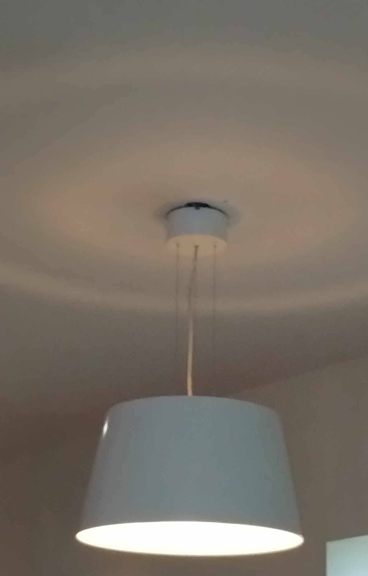 Space Age 90s design pendant light