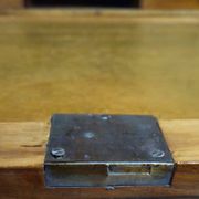 Mahogany drop-leaf secretary – Louis XVI period