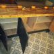 Ancien établi, meuble de métier d'atelier, buffet