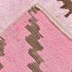 7x10 Pink Brown Modern Kilim Rug, 208x300Cm