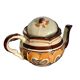 Old porcelain teapot from Pornic around 1950.
