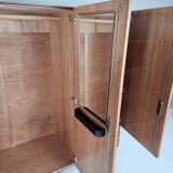 Armoire vintage en noyer, années 1970