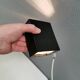 A beautiful up/down wall lamp, designed in Italy in the 1990s.
