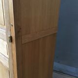 Former wardrobe of the Bank of France in light oak, 2 doors, years 30
