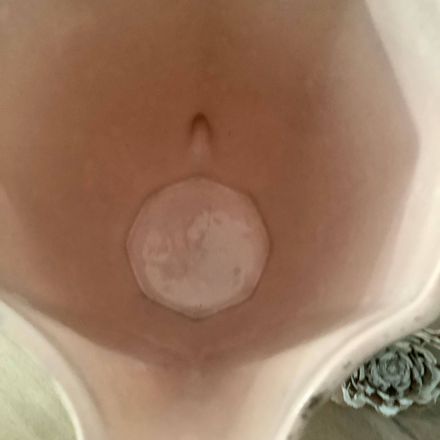 Pitcher, two-tone carafe digoin sarreguemines