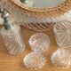 Baccarat crystal - important bamboo twisted toiletry item
