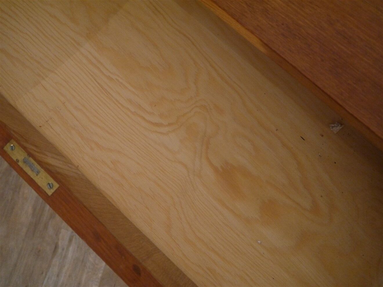 Chest of drawers in teak and oak 1960