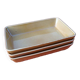 3 rectangular oven dishes BCI (Bretagne Céramique Industrie)