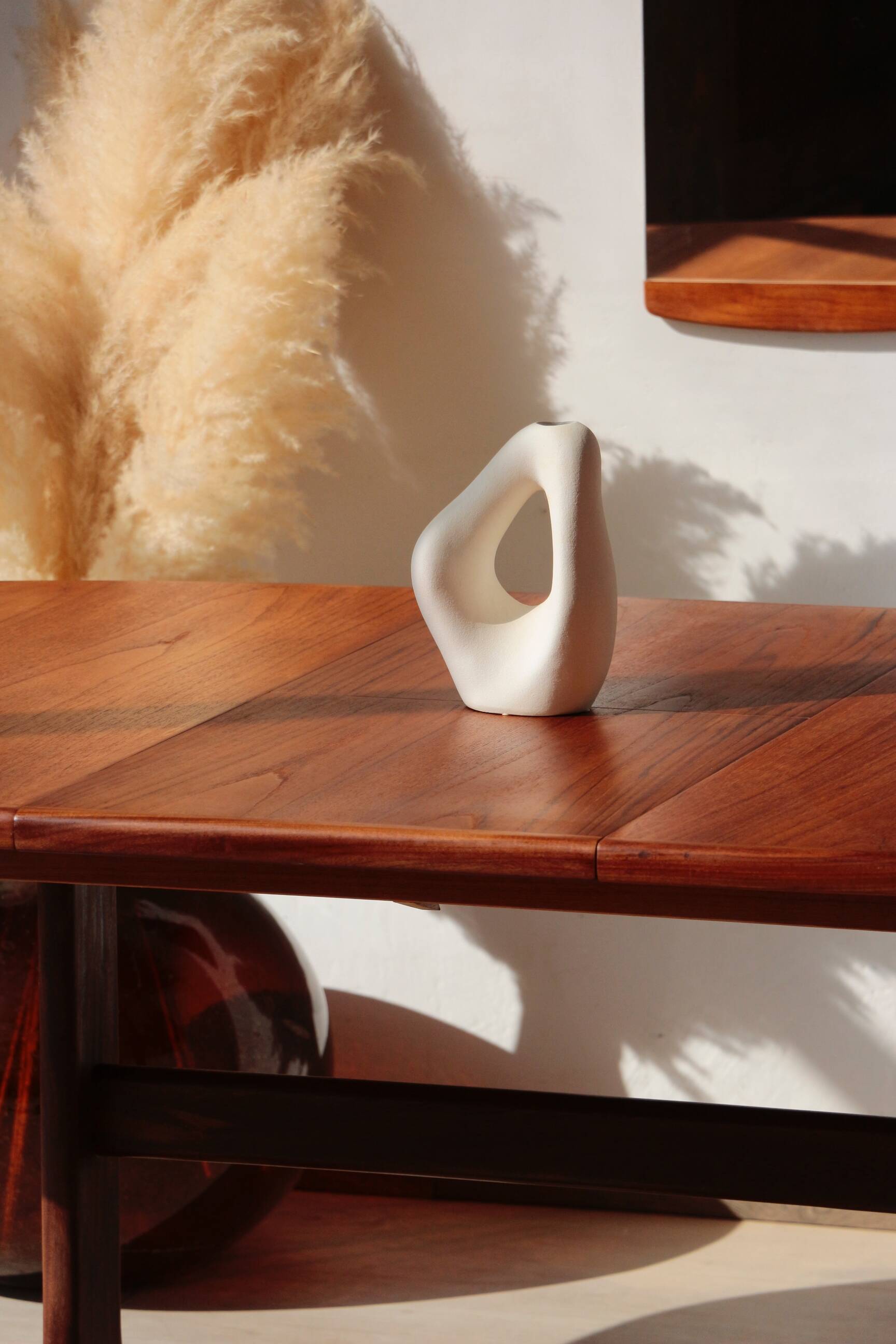 Oval dining table in teak – 6 to 8 people – Fresco model – G Plan