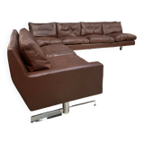 Sofa two leather modules