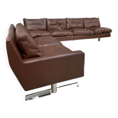 Sofa two leather modules