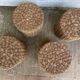 4 tabourets en bois et corde 1960