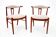 Deux chaises en teck, design danois, années 1960