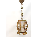 Rattan suspension from the 60s.