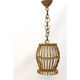 Rattan suspension from the 60s.