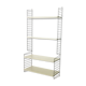 Swedish white shelves by Nisse Strinning for String of the 1960s