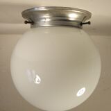 Ceiling lamp opaline globe 15 cm