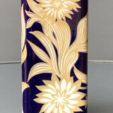 Set of 2 Royal Bavarian Echt Cobalt Porcelain Vases