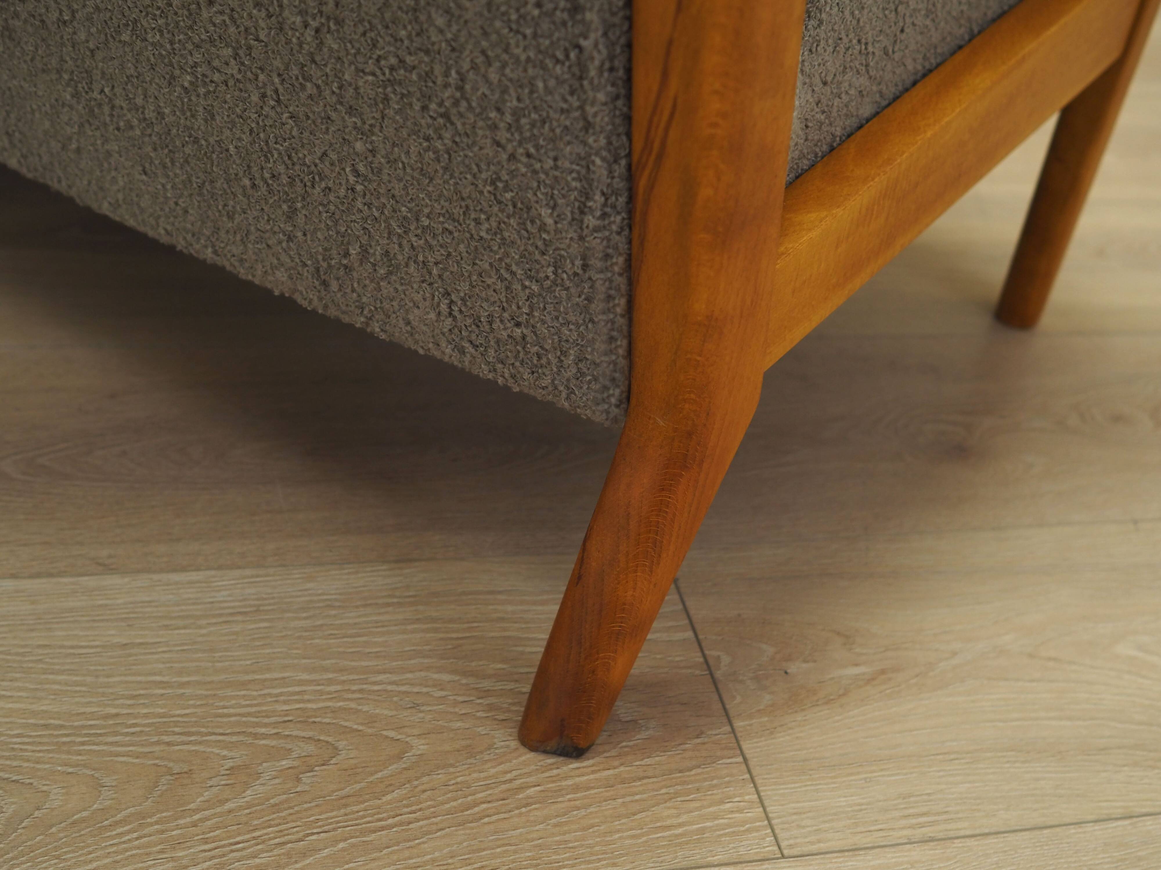 Canapé en hêtre, design danois, années 1960, designer : Soren Hansen, fabricant : Fritz Hansen