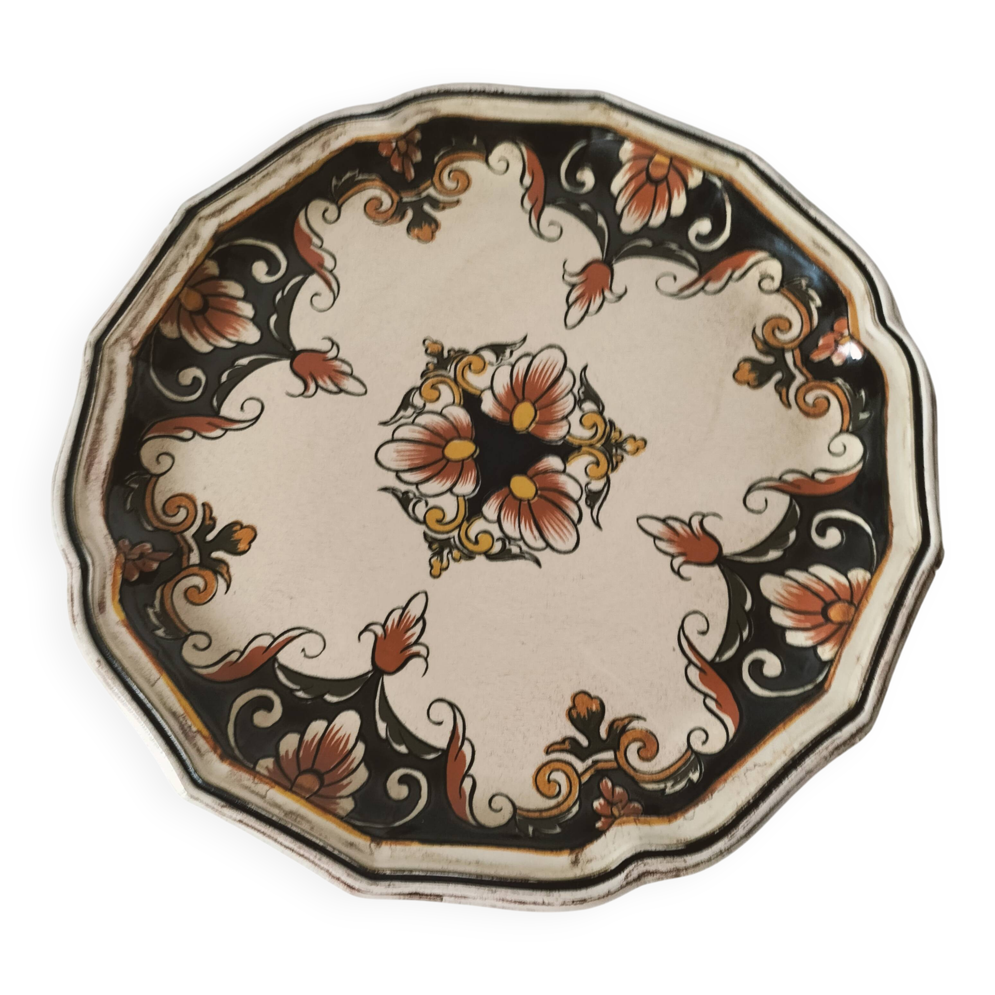 Assiette Buchy Salins France vers 1920–1930