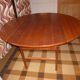 1960 Tingstroms Ohlsson transformable round teak table