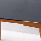 Mid century opaxite glass coffee table, 1960´s, Czechoslovakia