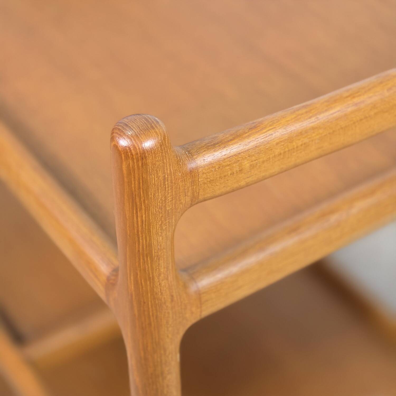 Henning Korch, Silkeborg vintage Danish teak serving trolley