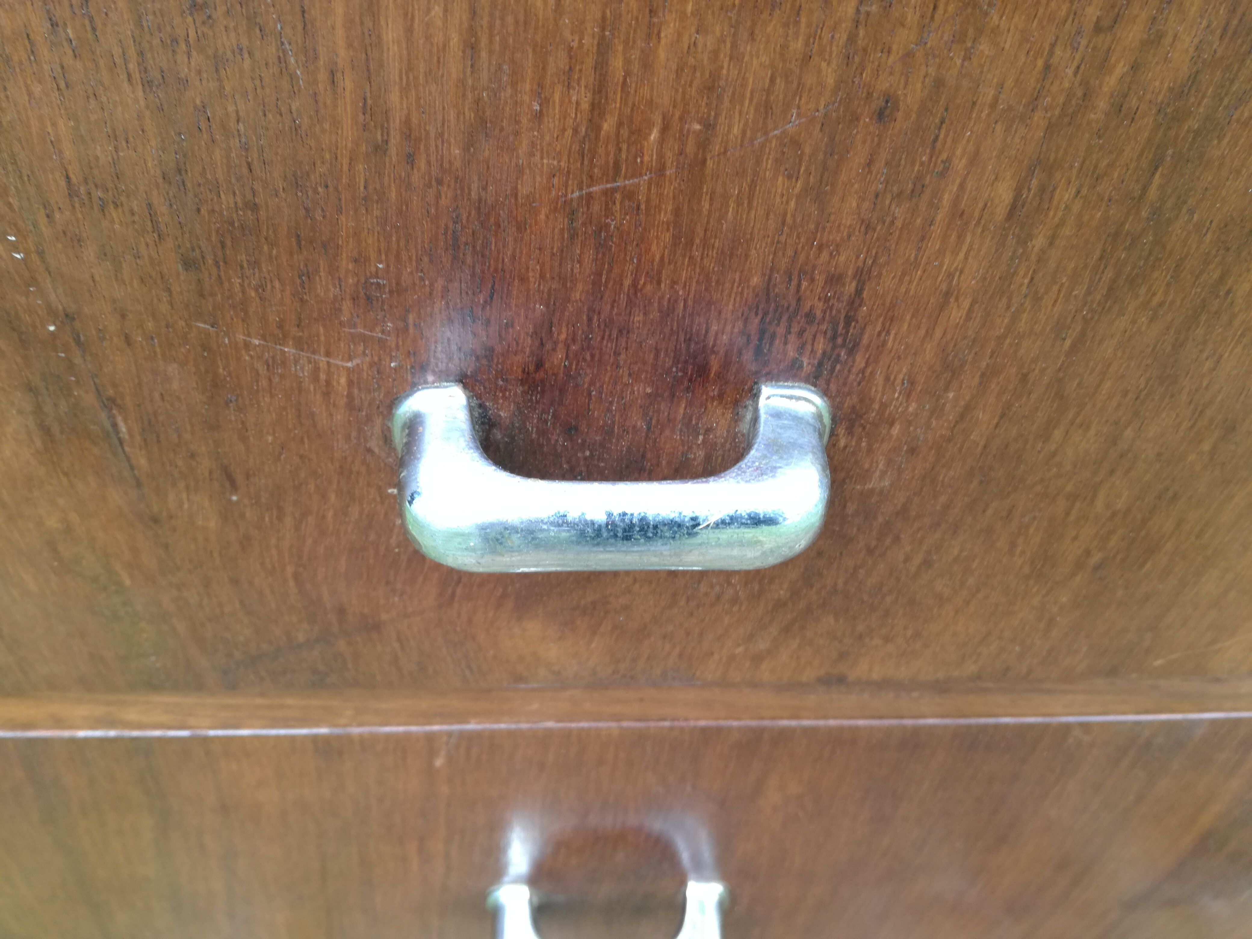 Vintage navy-style dresser