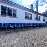 Série de 40 chaises de G. Piretti pour Castelli Anonima Castelli, Italie, années 1970