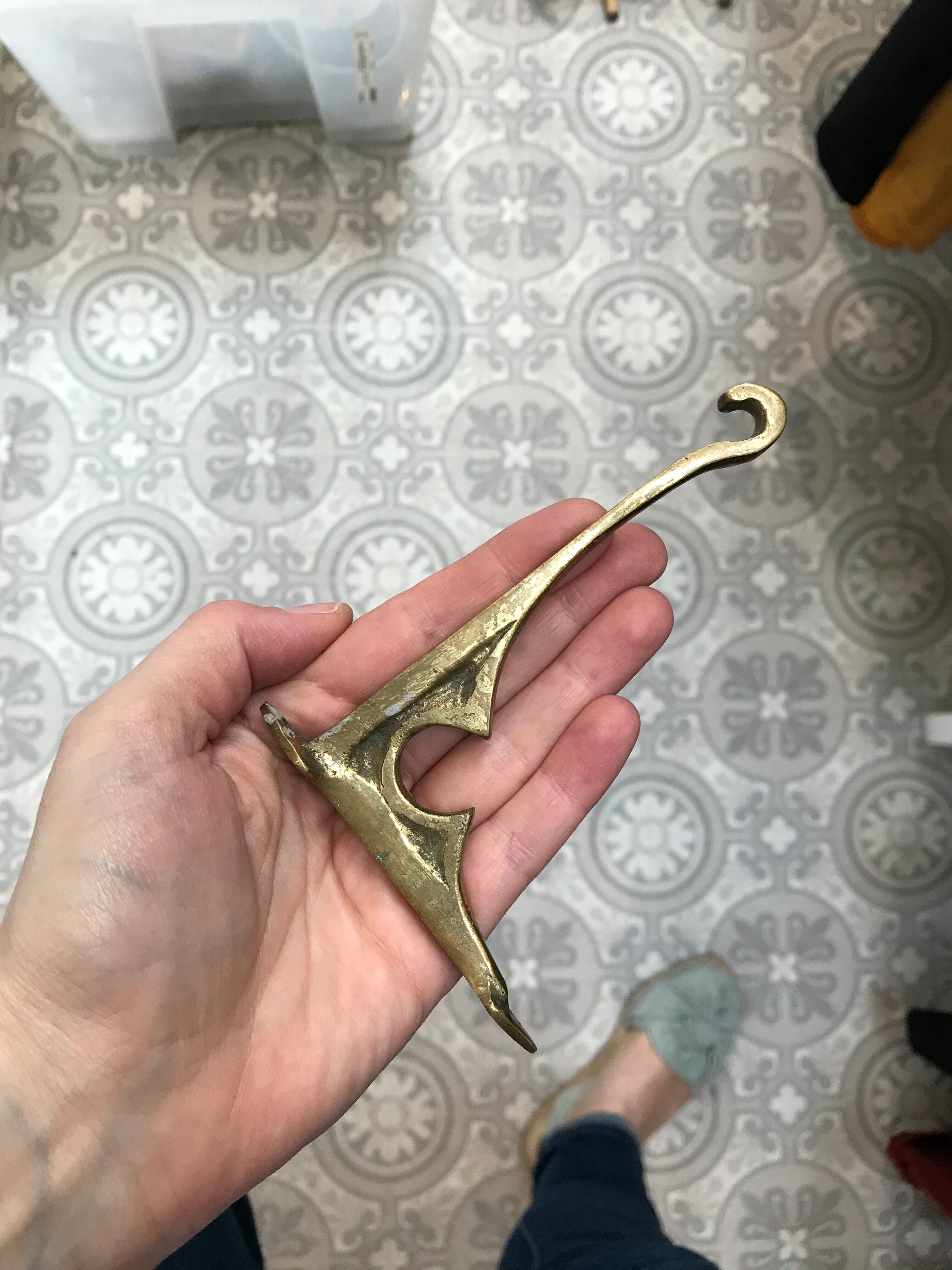 Art Nouveau coat rack patère