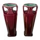Pair of Orchies Art Deco vases