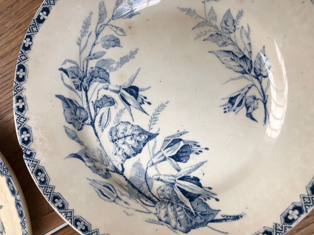 6 iron earth plates model "Marthe"