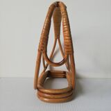 Porte bouteille rotin