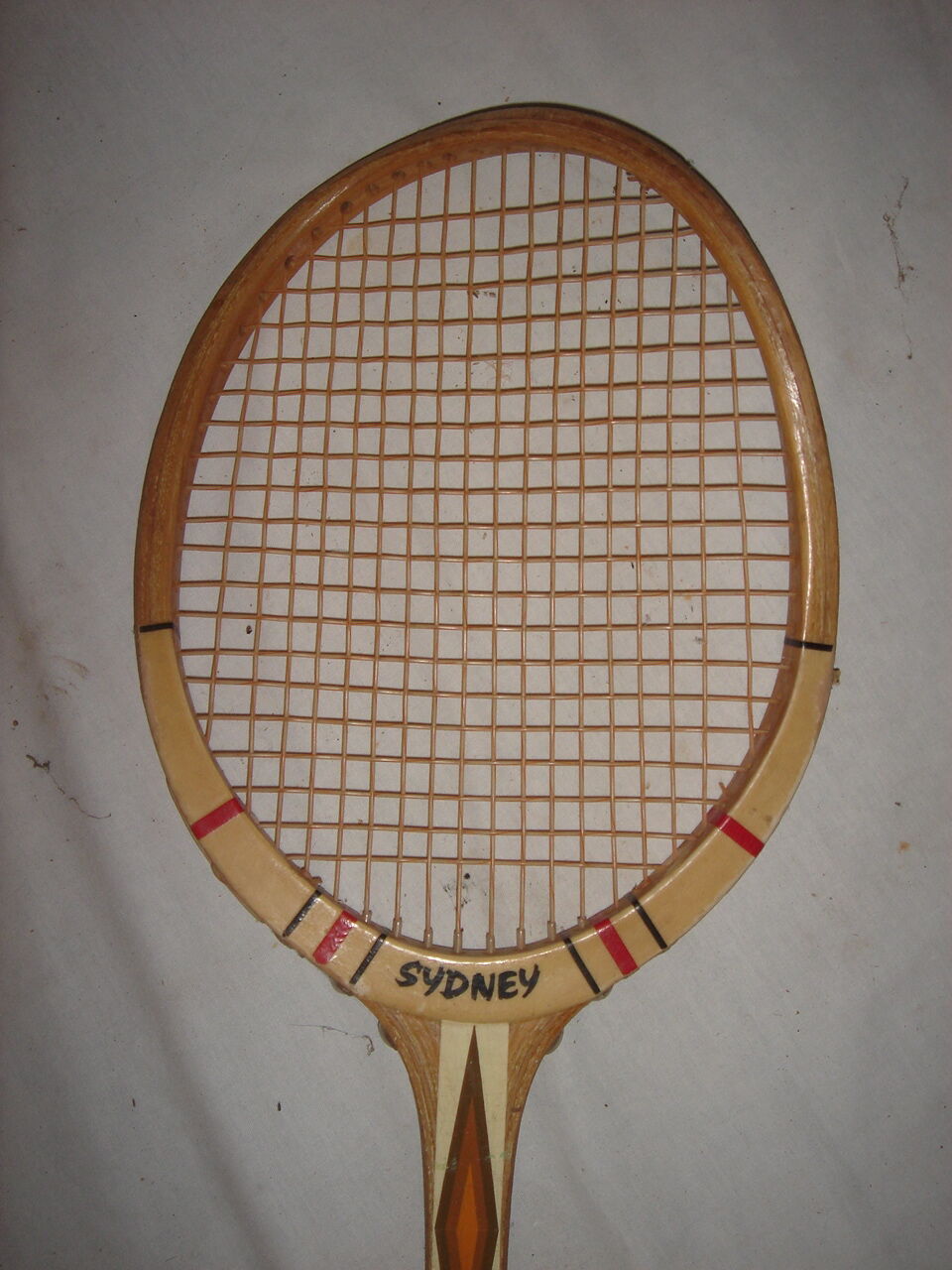 Ancienne raquette de tennis en bois sydney windsor, 1930/40