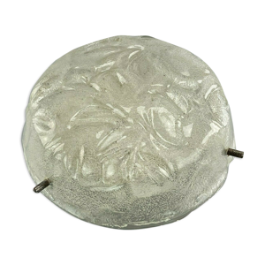 Plafonnier flush mount ice glass