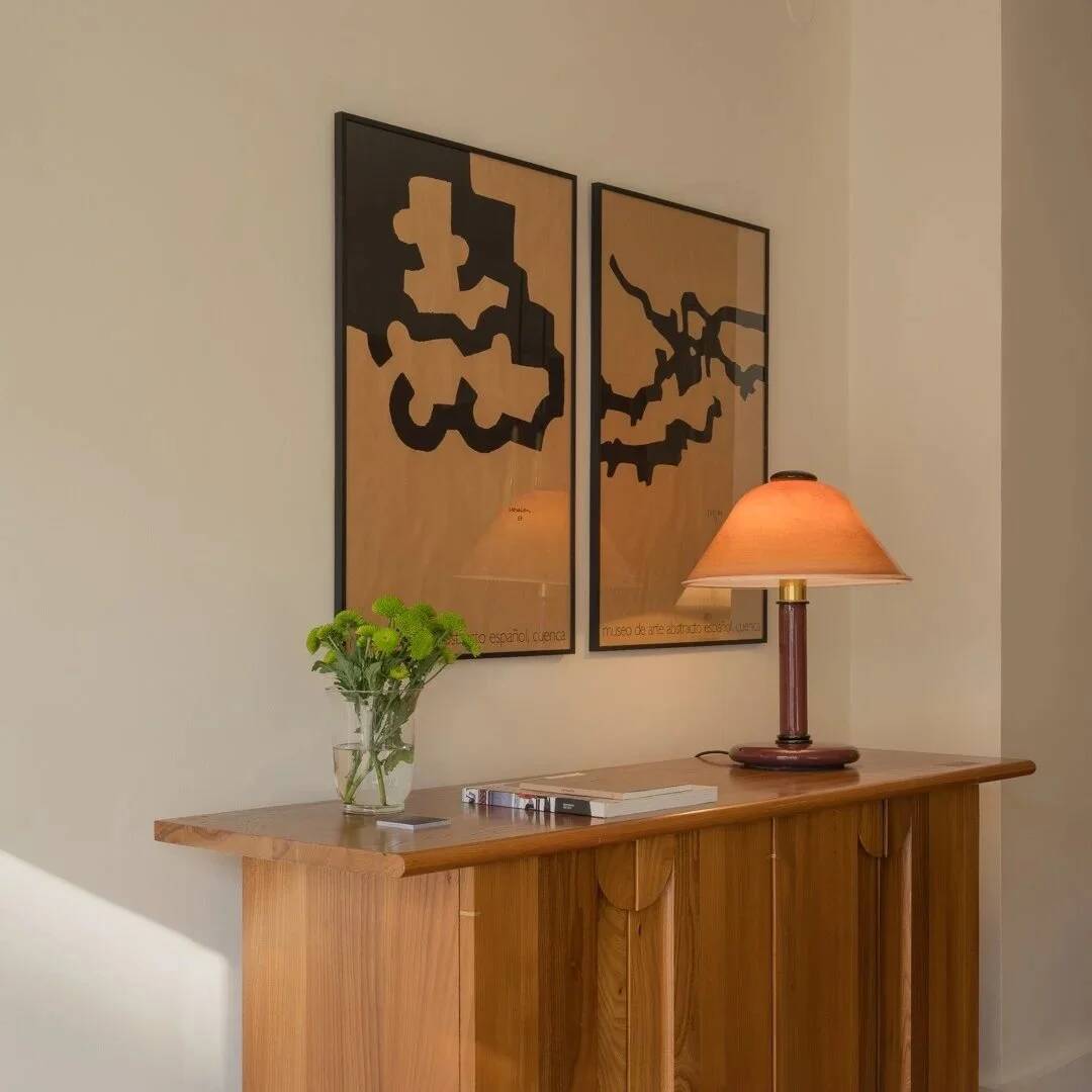 Paire de sérigraphies d'Eduardo Chillida réalisées pour le musée espagnol d'art abstrait, 1980