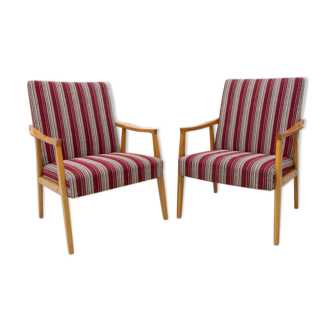 Pair of armchairs, czechoslovakia, 1960s