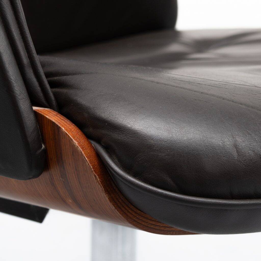 Chaise de bureau de direction des années 1970