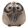 Mexican ceramic owl, sculpture from Mexico, 1970s.