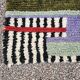 Berber rug in natural wool 2.5x1.5 m