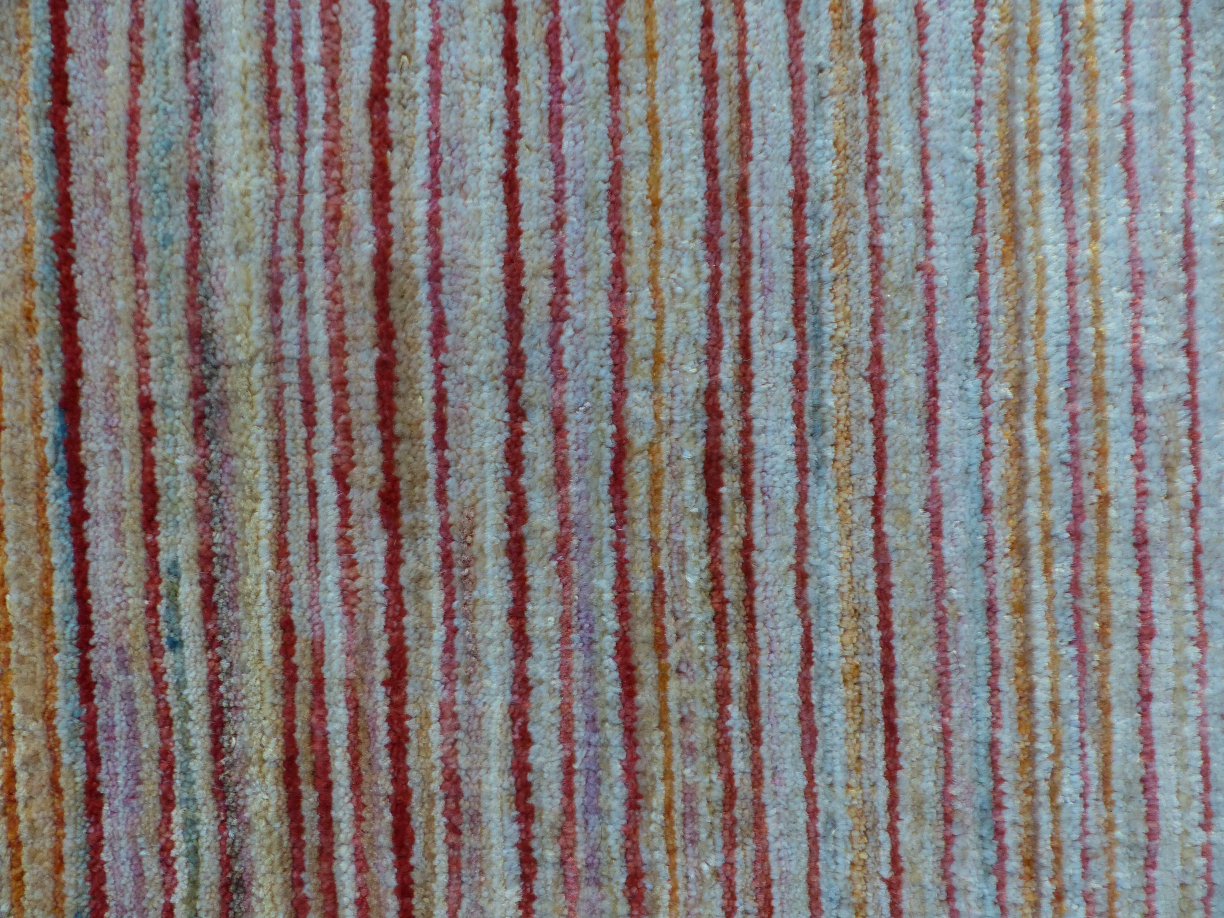 Multicoloured carpet in wool 175x107cm
