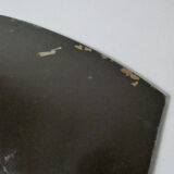 Old, chise-chisled mirror art deco silvering copper