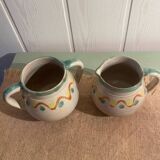 60s numbered tea set