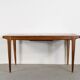 Danish Midcentury Extending Teak Table.