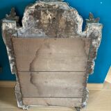 Old mirror gilded wood style L XVI