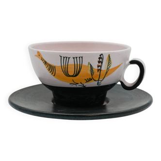 Cup with saucer Yvon Roy