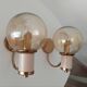 Pair of vintage Maison Delmas wall lights from the 70s