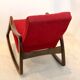 Rocking-chair in beech by Ton