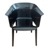 Black "Papyrus" armchair designed by Ronan and Erwan Bouroullec vintage