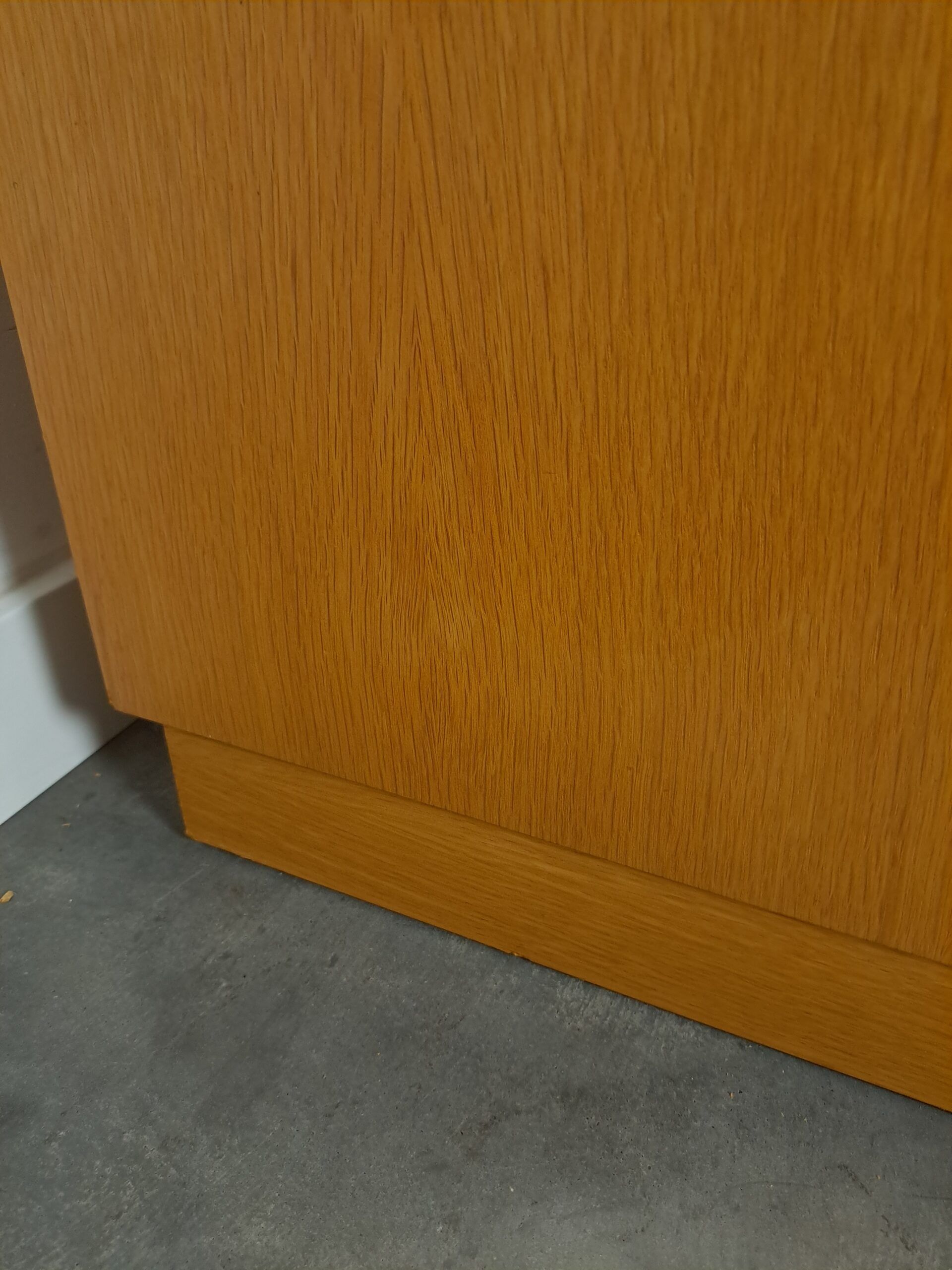 Tall LP bookcase with shelves from Sweden